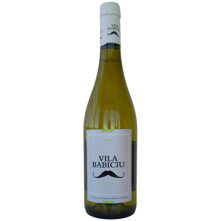 Vin Alb Vila Babiciu, Sauvignon Blanc, Sec, 0.75l