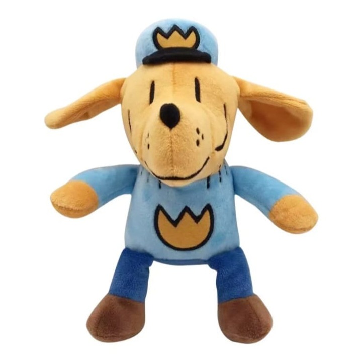 Mascota de plus, Dog Man, multicolor, 28 cm