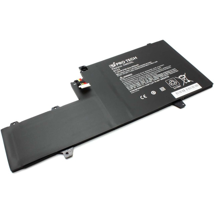 Akkumulátor kompatibilis a HPEliteBook 1030 G2 57Wh, EliteBook X360 57Wh, HP011302-PLP12G01 57Wh, HSTNN-IB5O 57Wh, HSTNN-LB5O 57Wh, HSTNN-UB5O 57Wh, OM03XL 57Wh készülékekkel