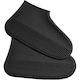 Husa Incaltaminte, Flippy, Impermeabila, Antiderapanta, din Latex, 13 x 13 x 2 cm, Marime M 34-40 cm, Negru