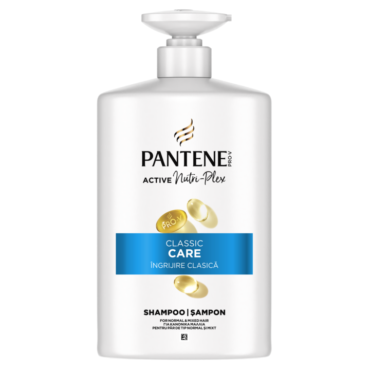 Шампоан Pantene Pro-V Classic Clean, За нормална коса, 800 мл
