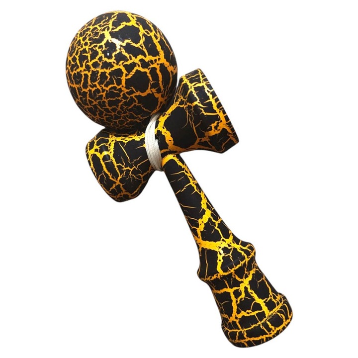 Kendama profesionala, Bila din lemn, Crack, 53KD