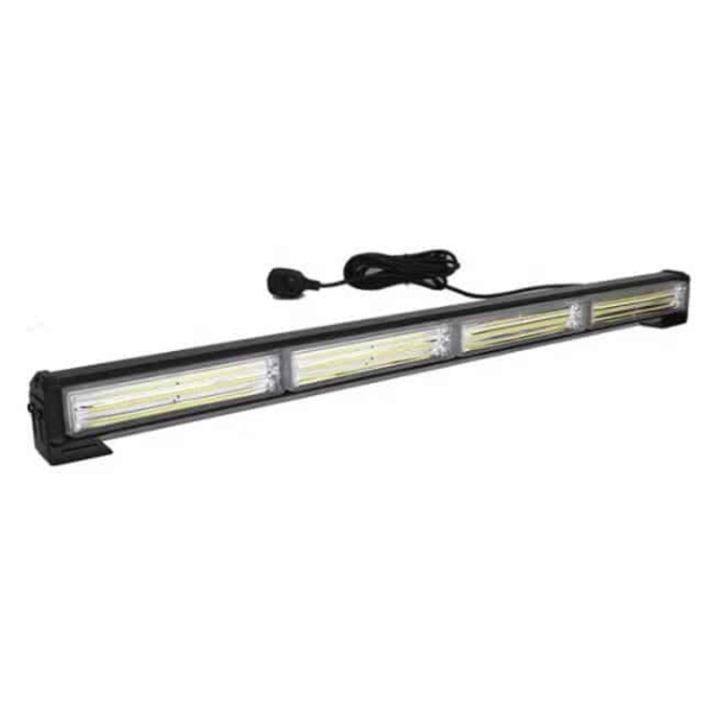 LED villogó fénysáv 59 cm, 72W, sárga fény, stroboszkóp funkciók, 12V, 3000K, BZRSH
