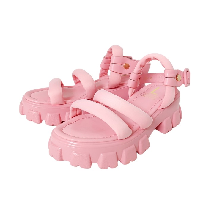 Sandale cu platforma 7879-1 118297, Roz