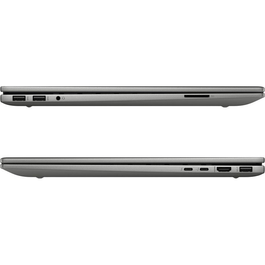 Laptop HP ENVY 17, 17.3" Full HD Touchscreen, Intel® Core™ Ultra 7 155U pana la 4.8 GHz, 32 GB RAM DDR5 5600, 1 TB SSD, NVIDIA® GeForce® RTX 3050 4 GB, Windows 11 Home, Mineral Silver Aluminium 1 TB