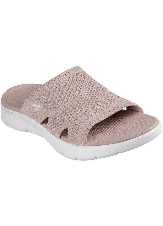 Sandale femei Skechers Go Walk Flex Sandal, Roz prafuit