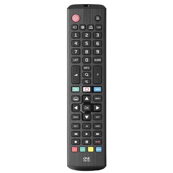 Дистанционно управление One for all URC4911, за LG Black
