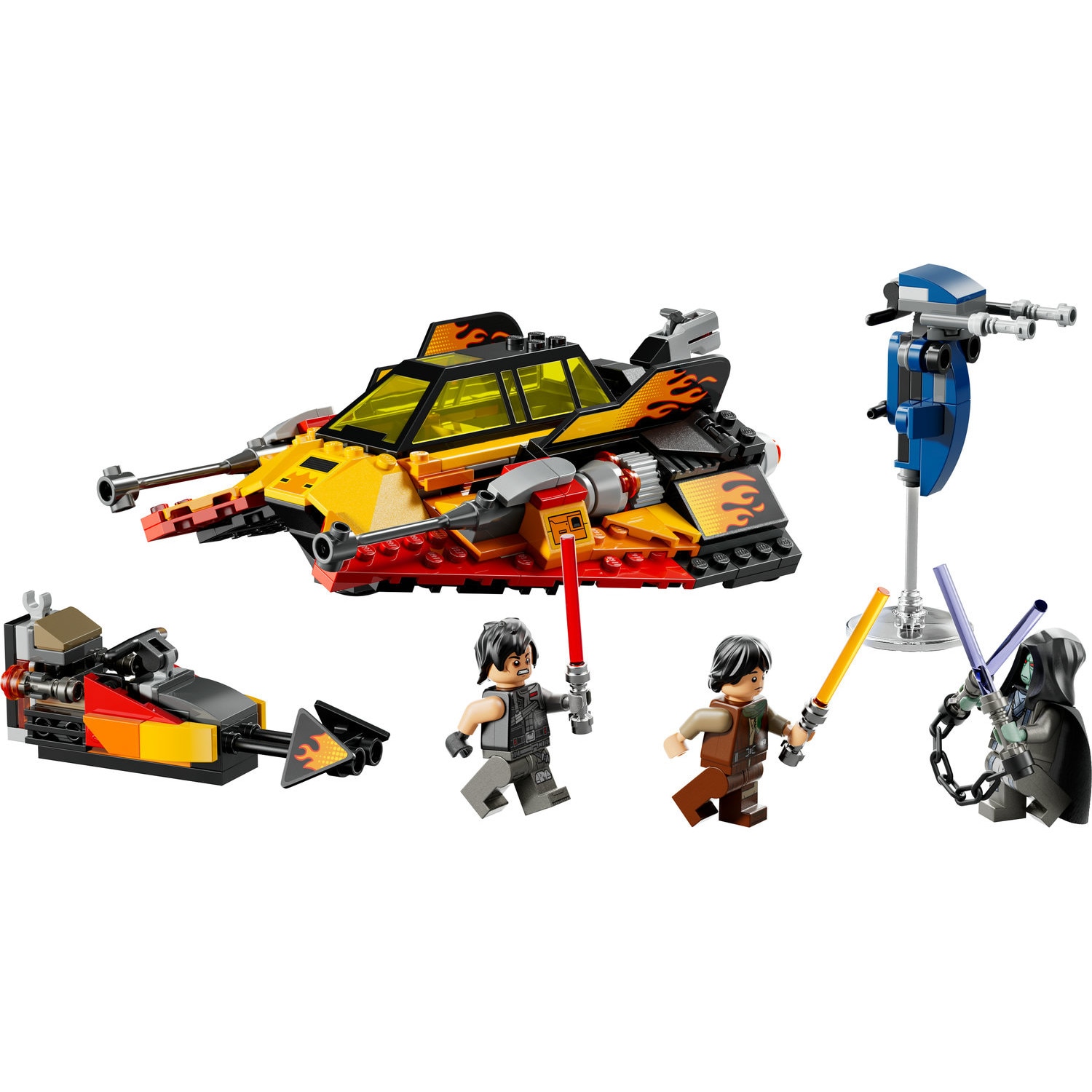 LEGO® Star Wars ™ - Snowspeeder™ inflacarat 75414, 349 piese - eMAG.ro