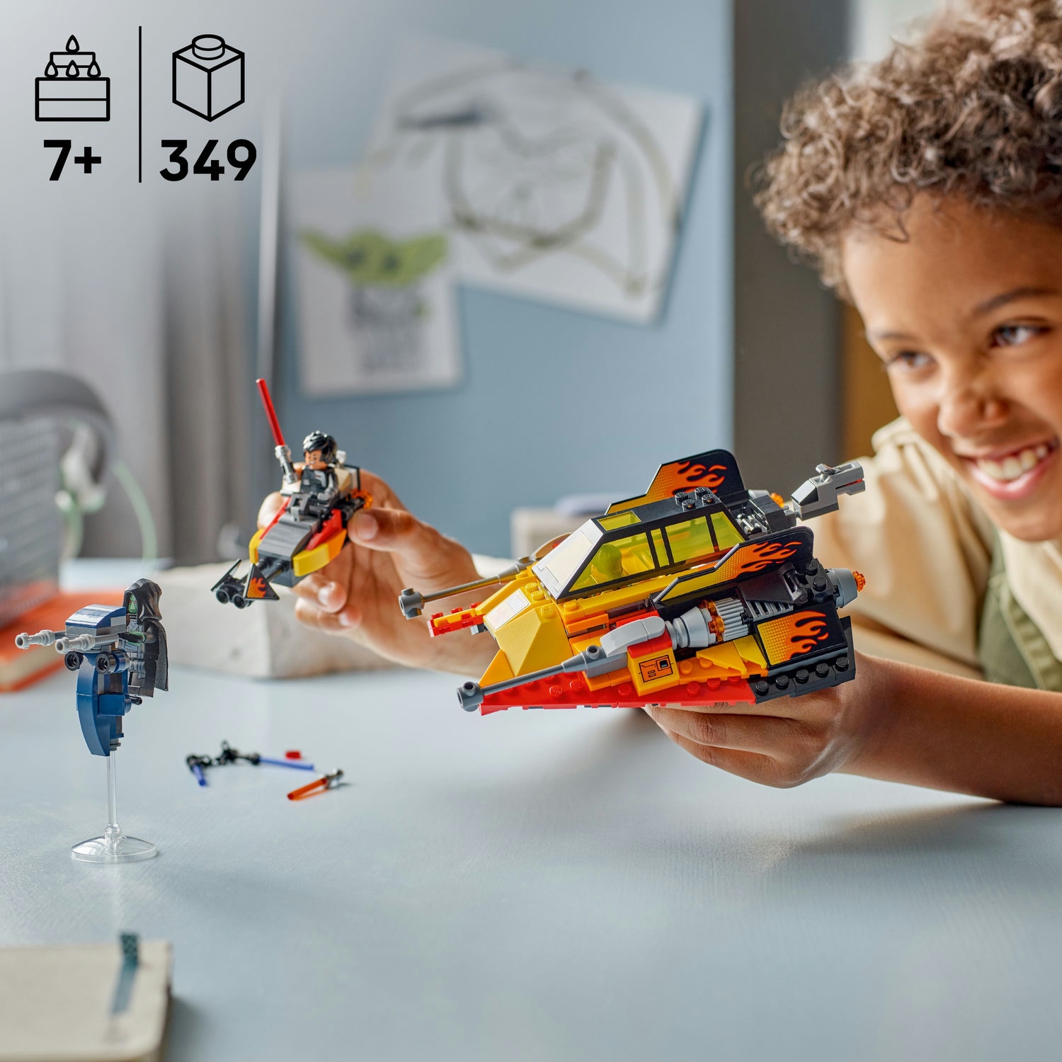 LEGO® Star Wars ™ - Snowspeeder™ inflacarat 75414, 349 piese - eMAG.ro