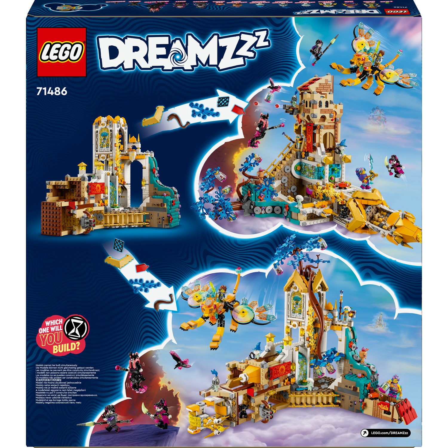 LEGO® DREAMZzz - Castelul Nocturnia 71486, 1742 piese - eMAG.ro