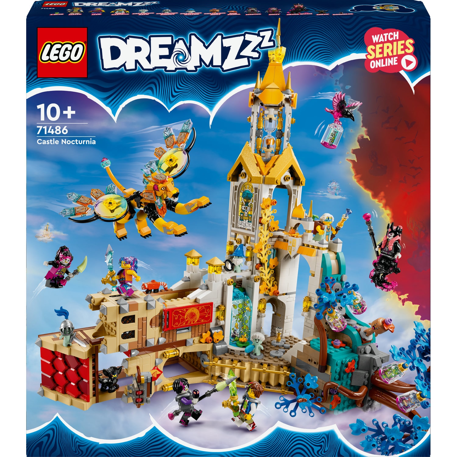 LEGO® DREAMZzz - Castelul Nocturnia 71486, 1742 piese - eMAG.ro