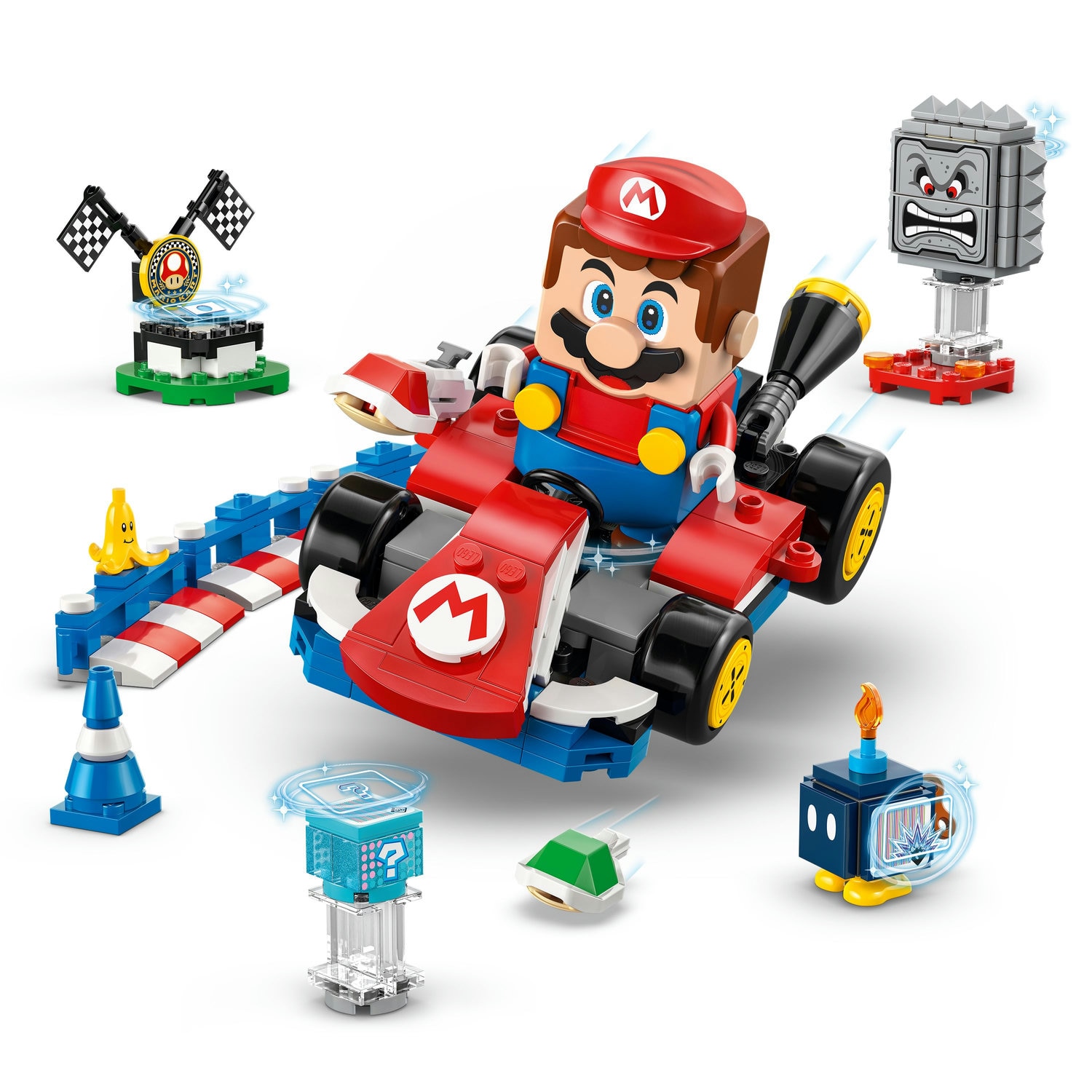 LEGO® Super Mario - Mario Kart™ – LEGO® Mario™ interactiv si