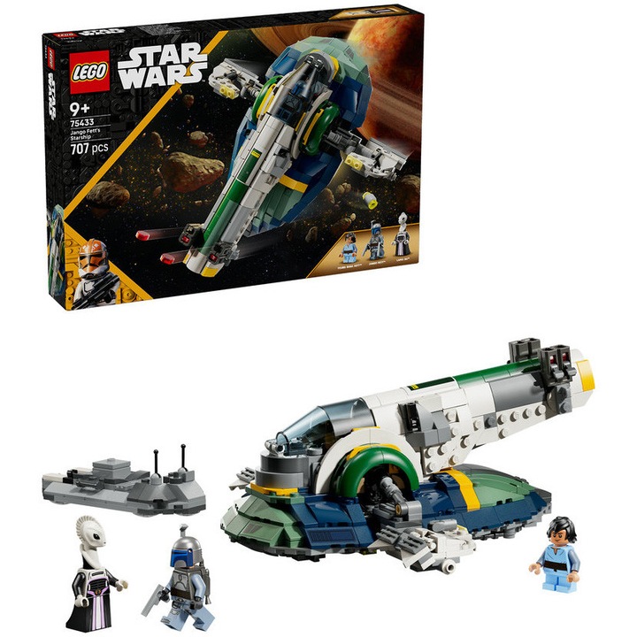 LEGO® Star Wars ™ - Jango Fett csillaghajója 75433, 707 darabos