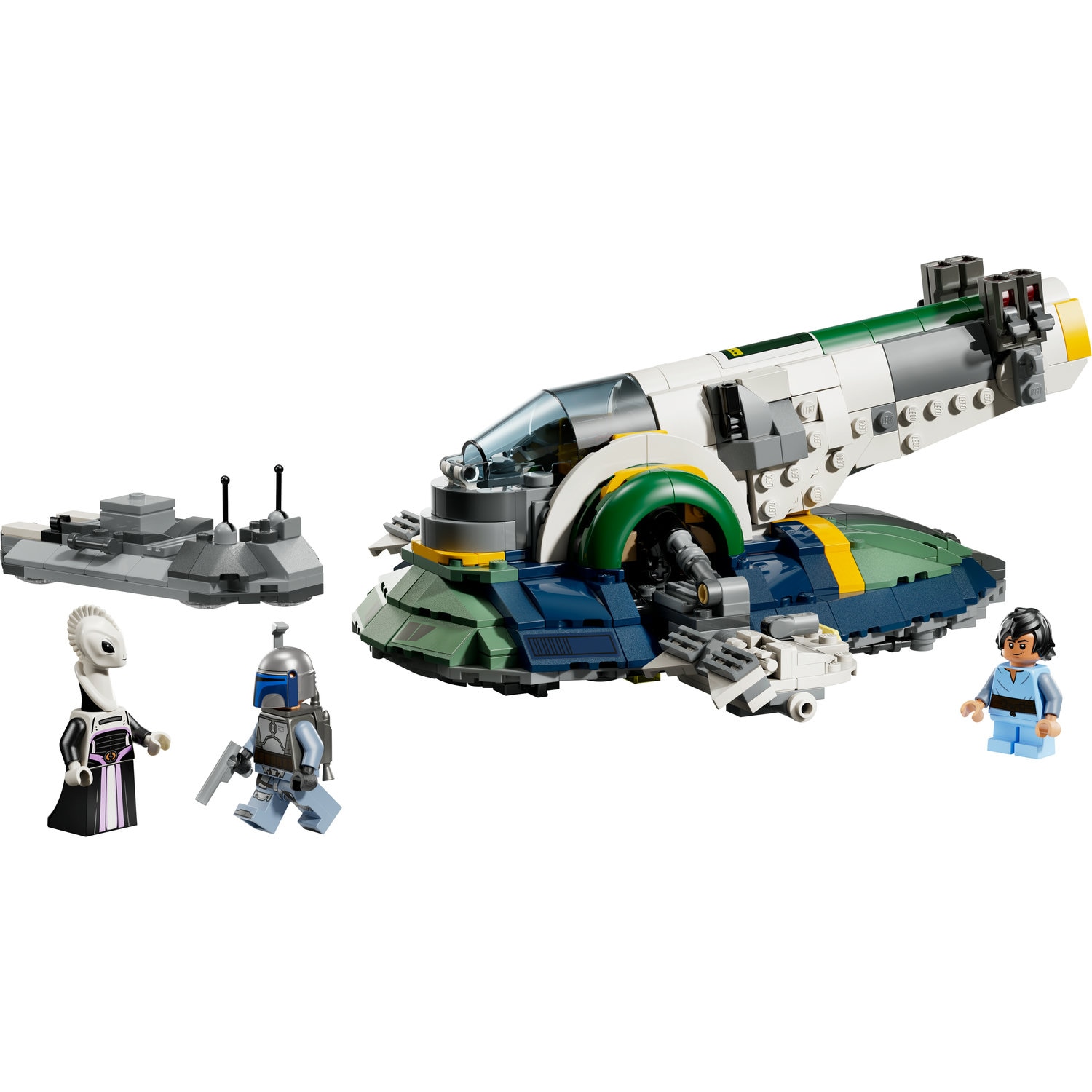 LEGO® Star Wars ™ - Nava stelara a lui Jango Fett 75433, 707 piese