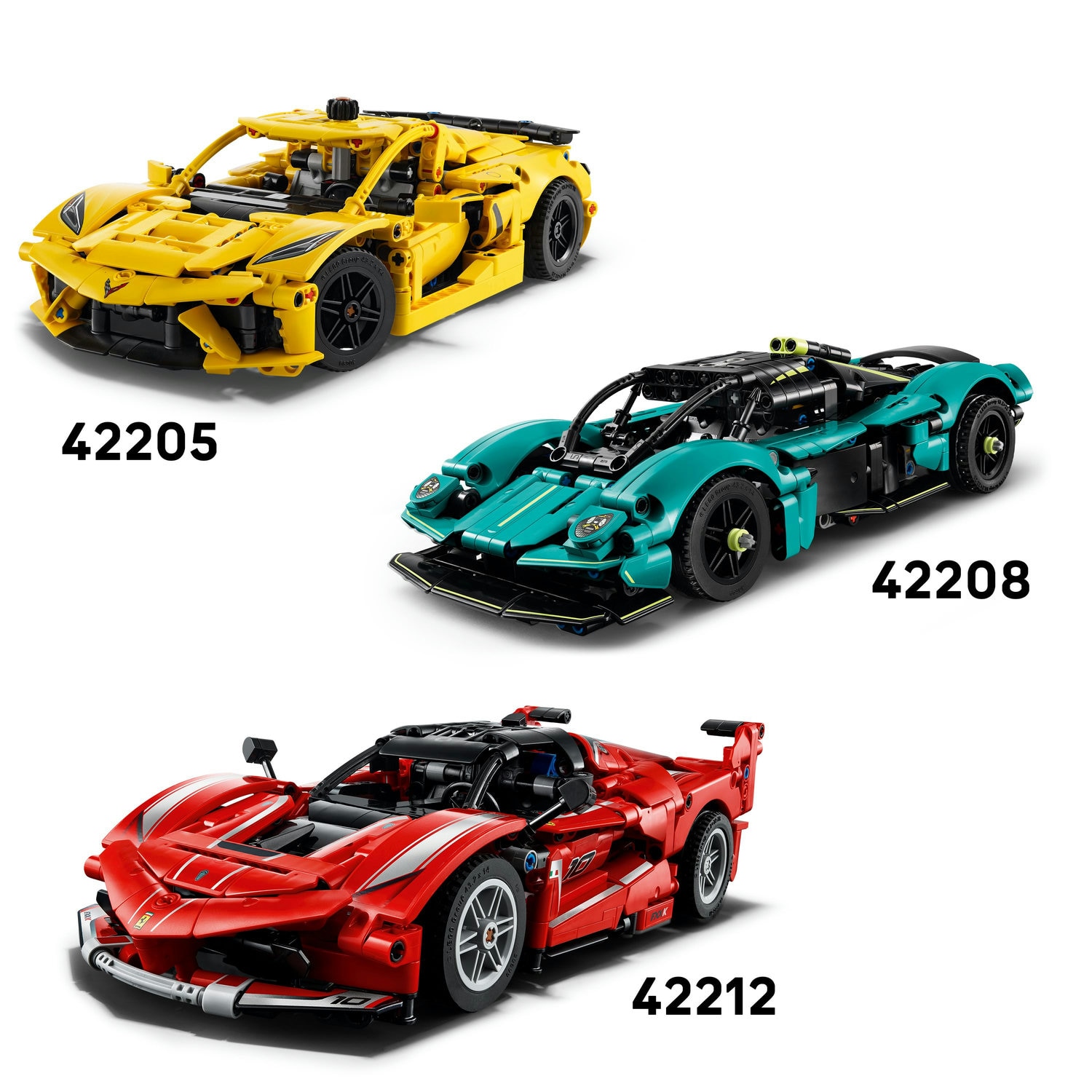 1114 high  LEGO® Technic - Supermasina sport Lamborghini Revuelto 42214