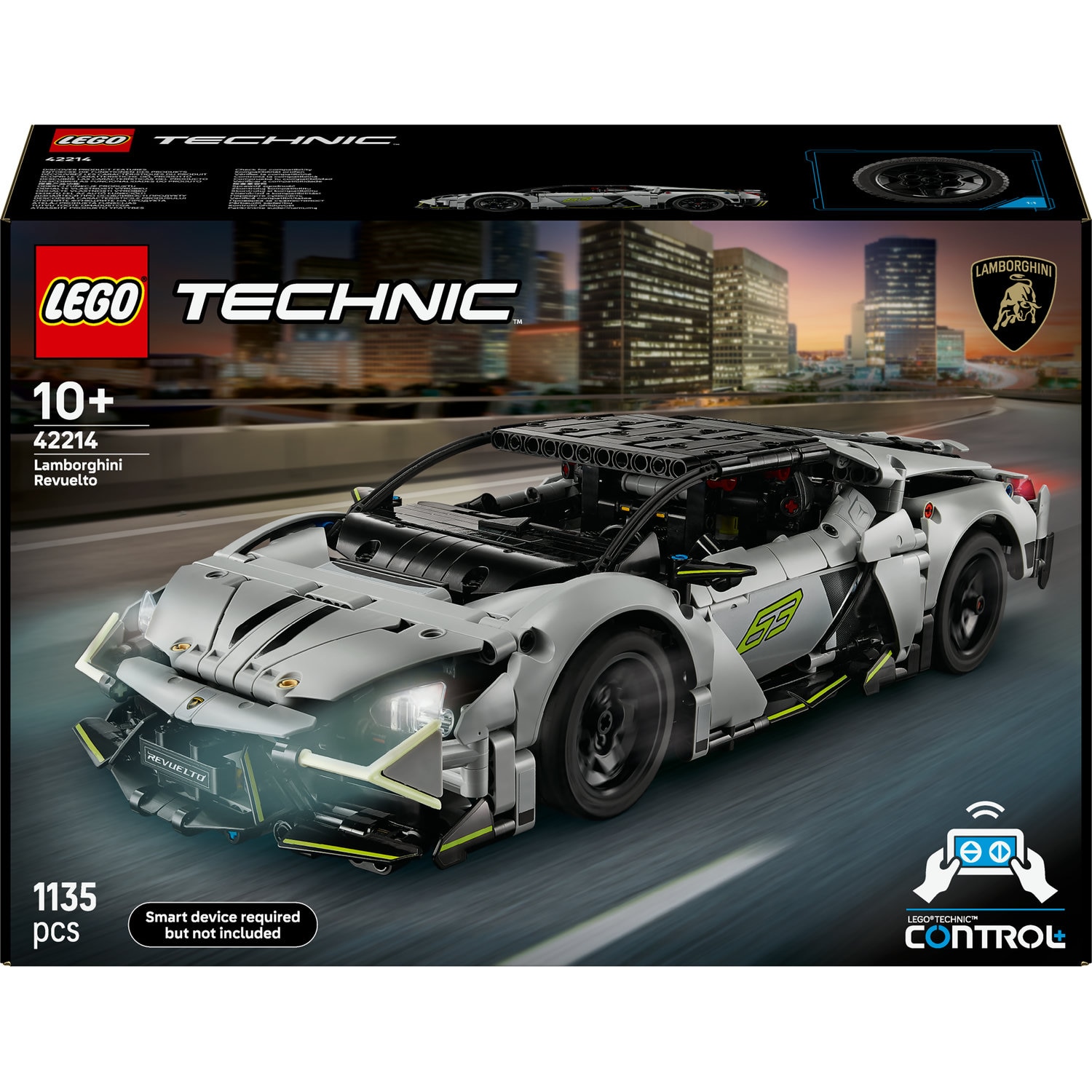 1114 high  LEGO® Technic - Supermasina sport Lamborghini Revuelto 42214