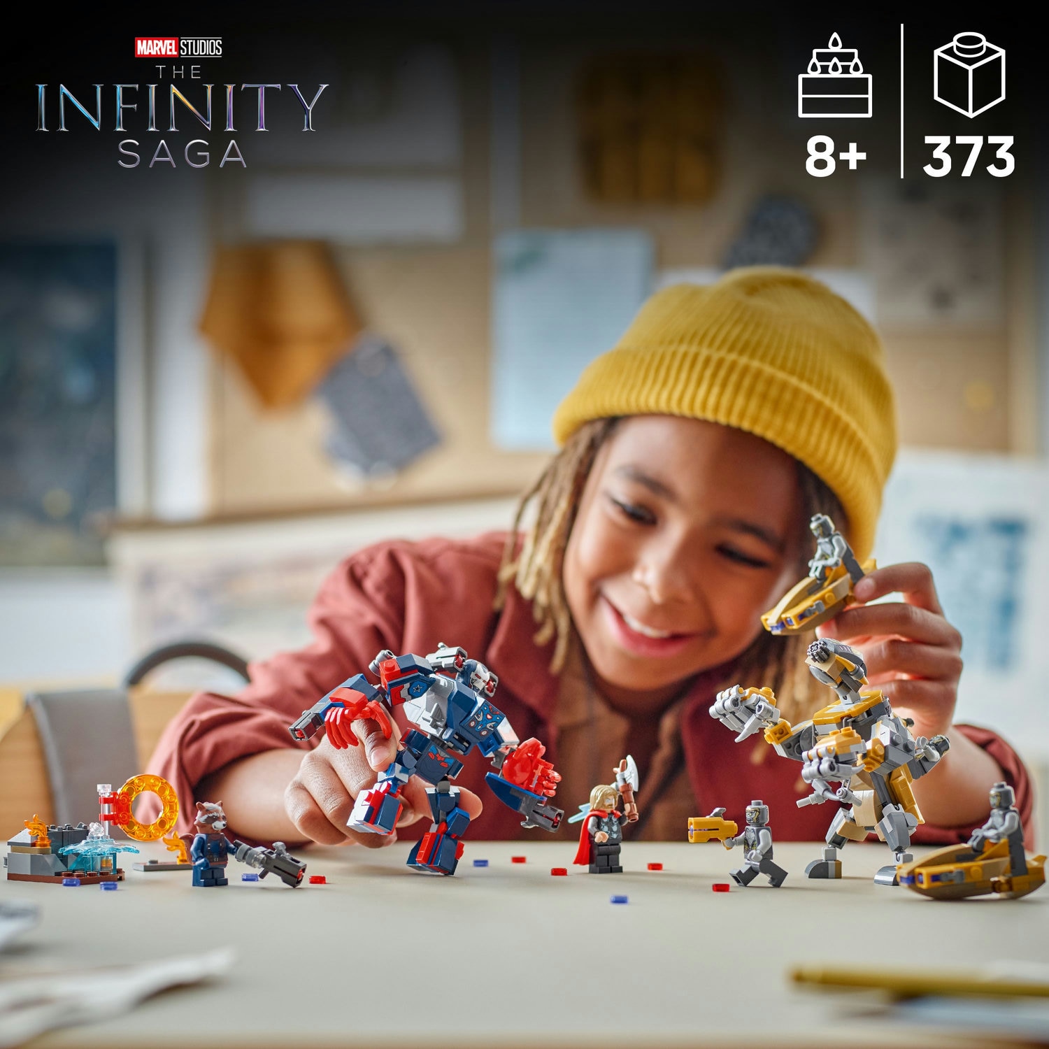 LEGO® Marvel - Thor vs Chitauri din Razbunatorii: Sfarsitul