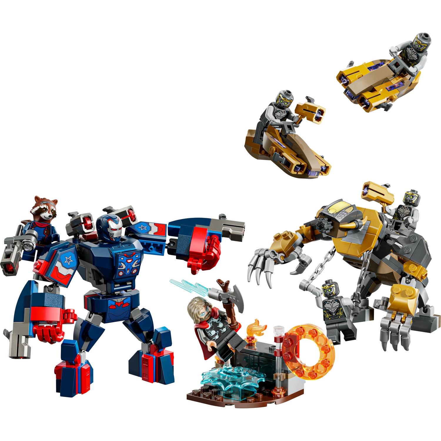 LEGO® Marvel - Thor vs Chitauri din Razbunatorii: Sfarsitul