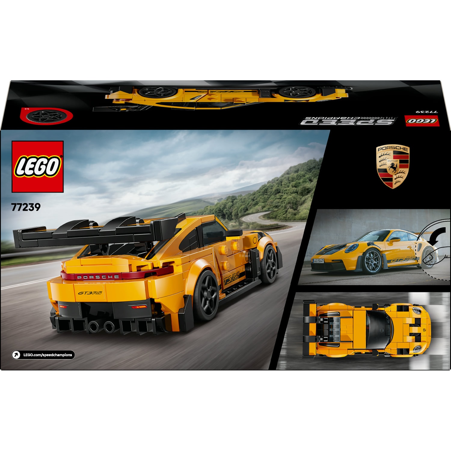 LEGO® Speed Champions - Supermasina Porsche 911 GT3 RS 77239, 348