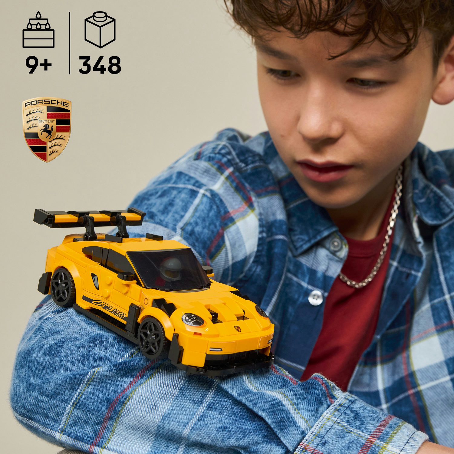 LEGO® Speed Champions - Supermasina Porsche 911 GT3 RS 77239, 348