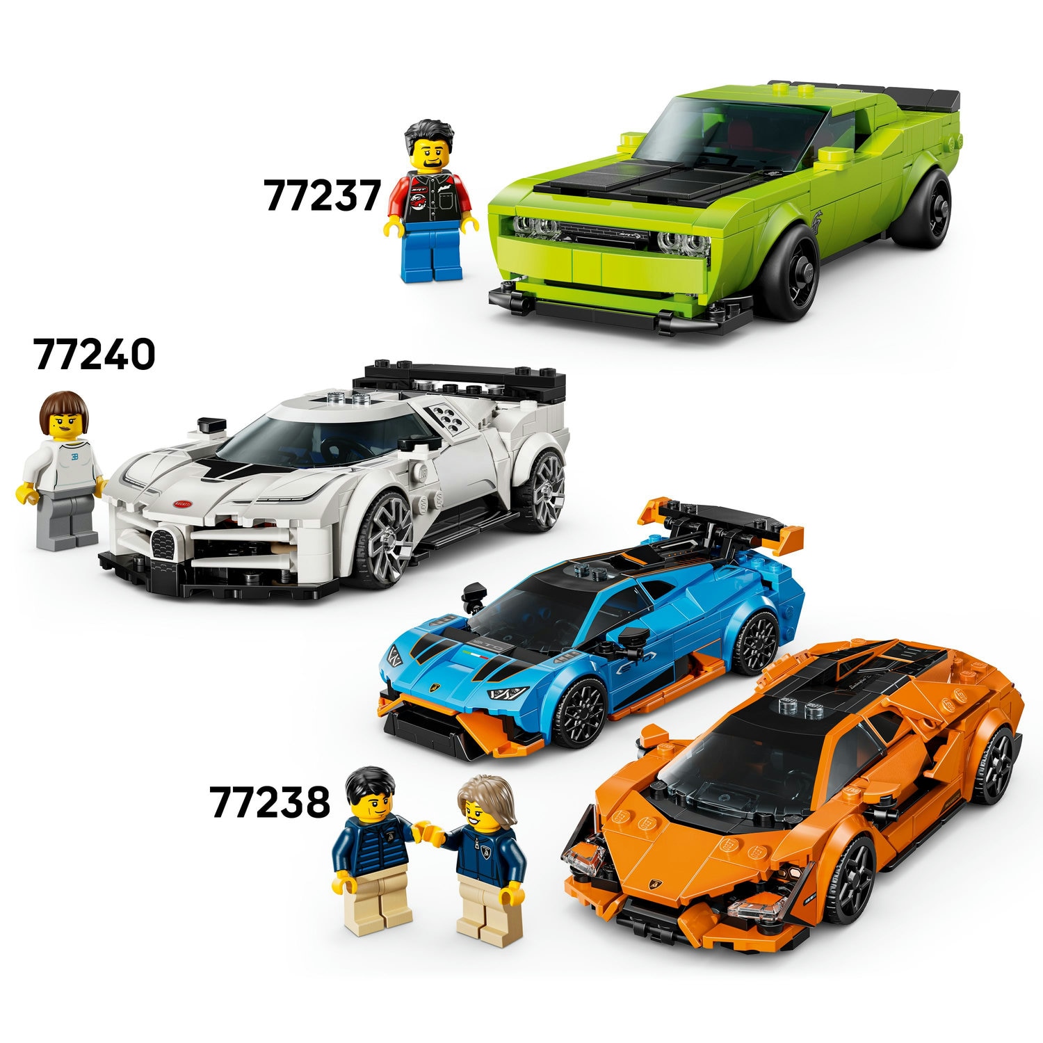LEGO® Speed Champions - Supermasina Porsche 911 GT3 RS 77239, 348
