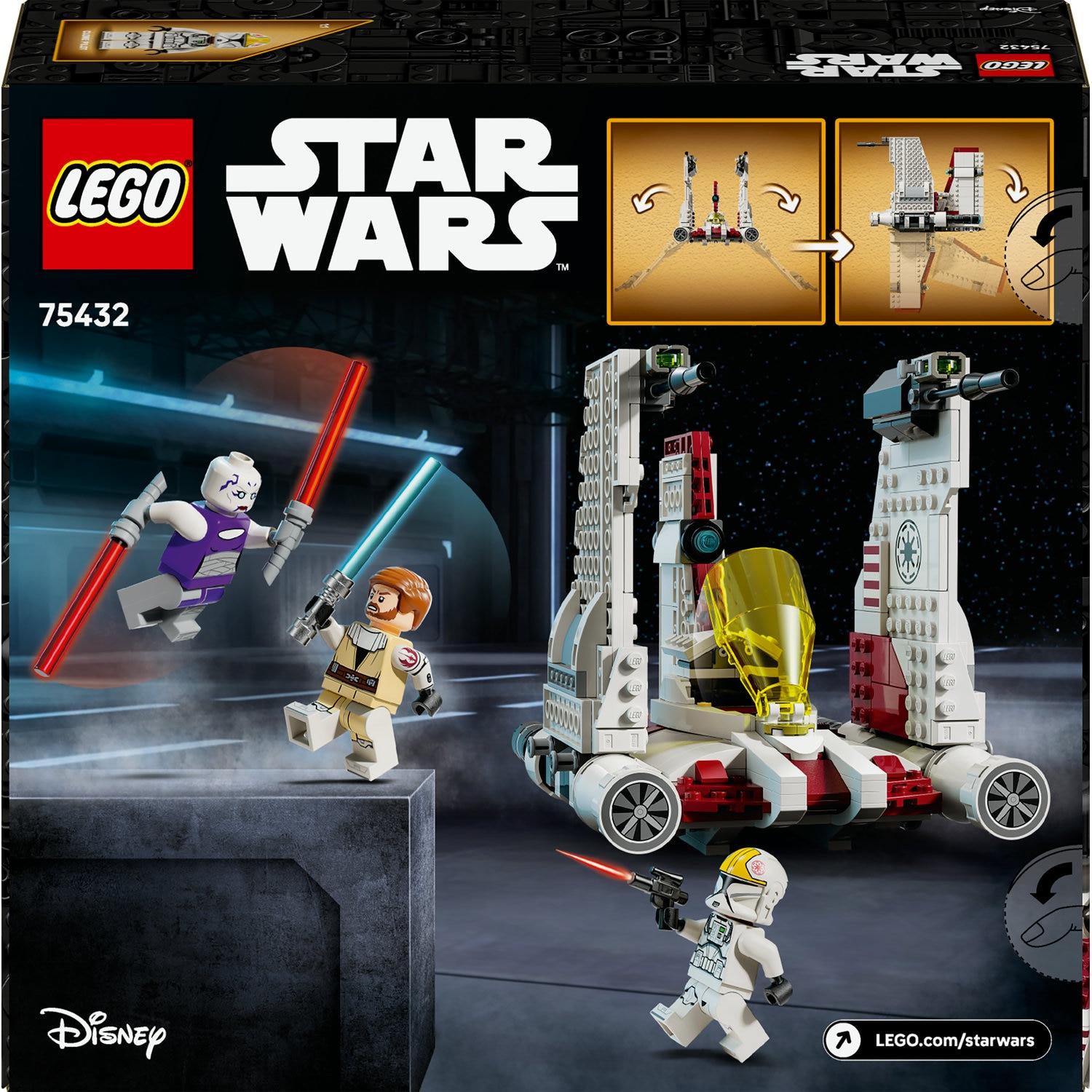 LEGO® Star Wars ™ - Nava de lupta stelara V-19 Torrent 75432, 567
