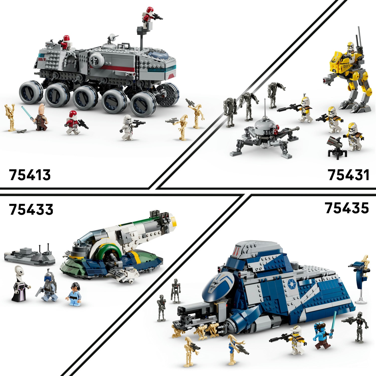 LEGO® Star Wars ™ - Nava de lupta stelara V-19 Torrent 75432, 567