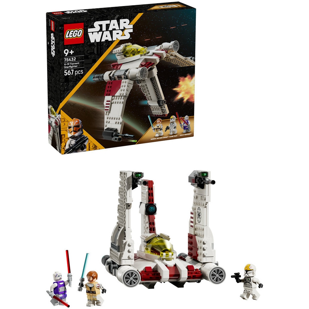 LEGO® Star Wars ™ - Nava de lupta stelara V-19 Torrent 75432, 567 piese