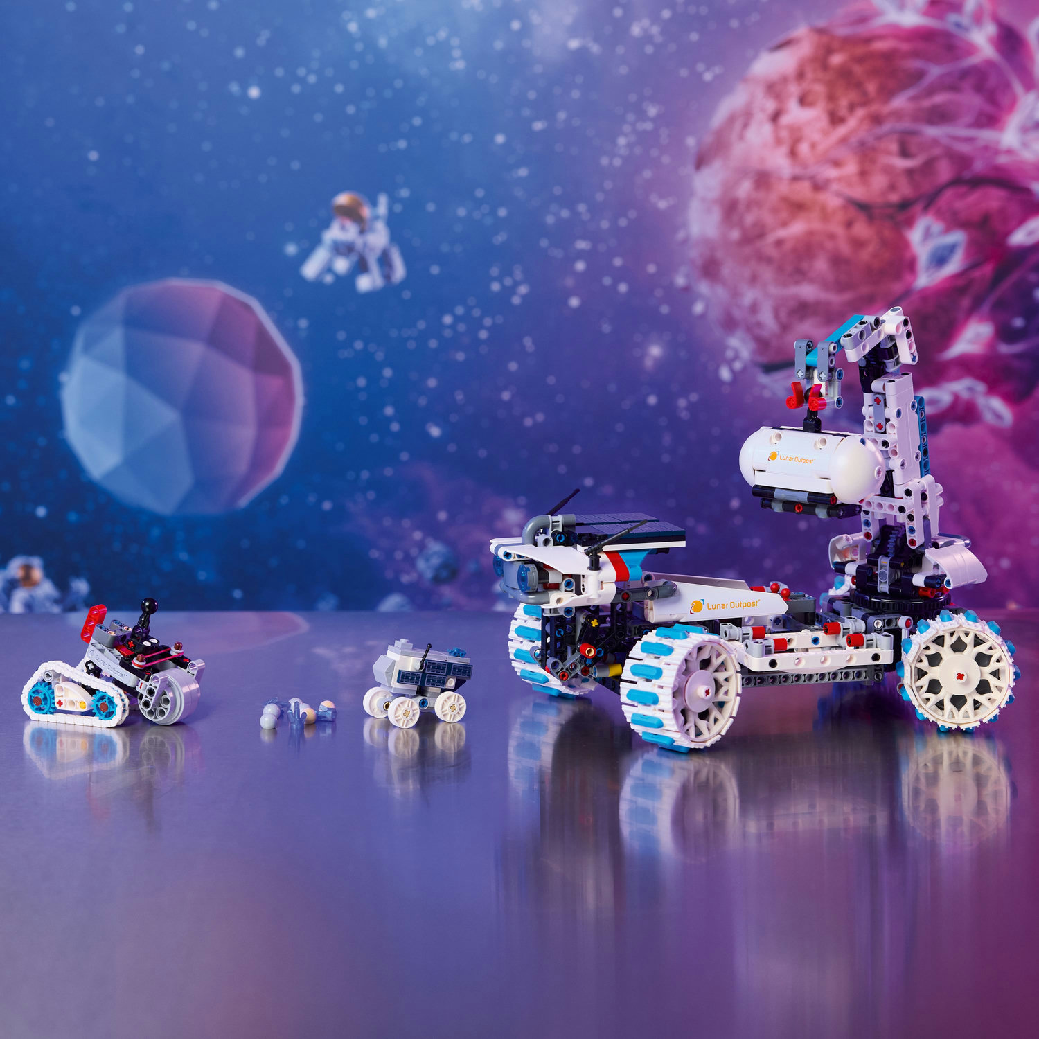 LEGO® Technic - Vehicul spatial Rover Lunar Outpost™ 42211, 1082