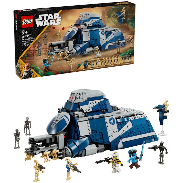 LEGO® Star Wars ™ - Szeparatisták MTT™ csapatszállítója a feluciai csatában 75435, 976 darabos