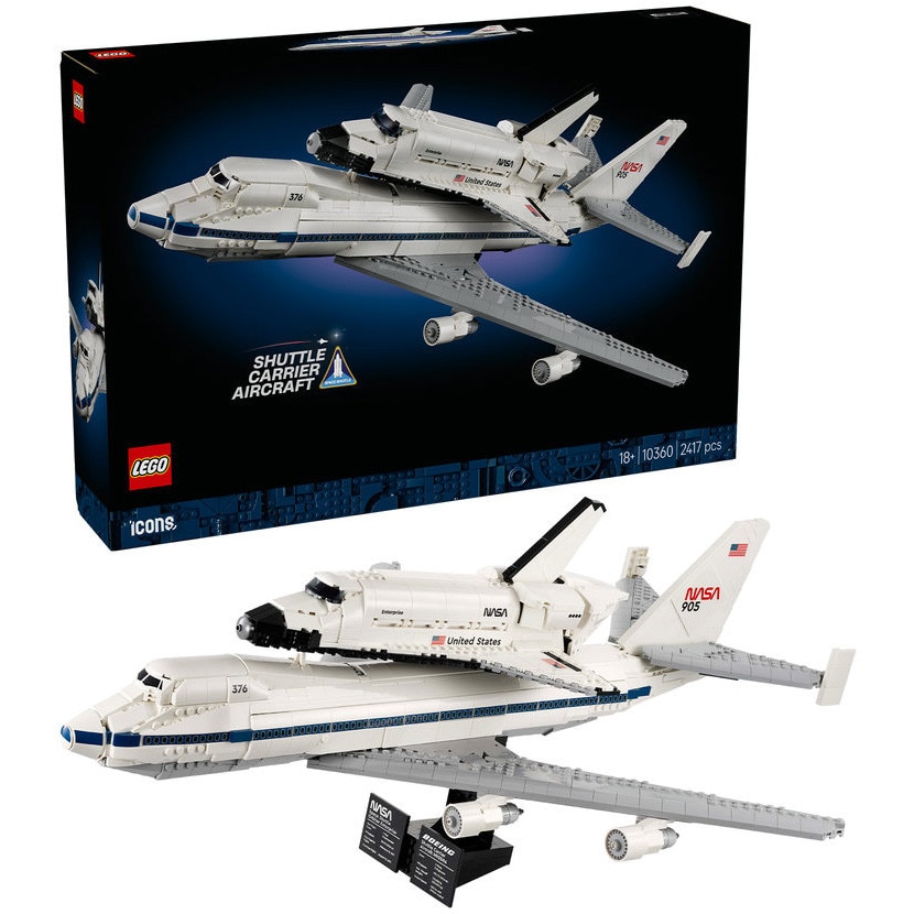 LEGO® Icons - Aeronava de transport de navete 10360, 2417 piese