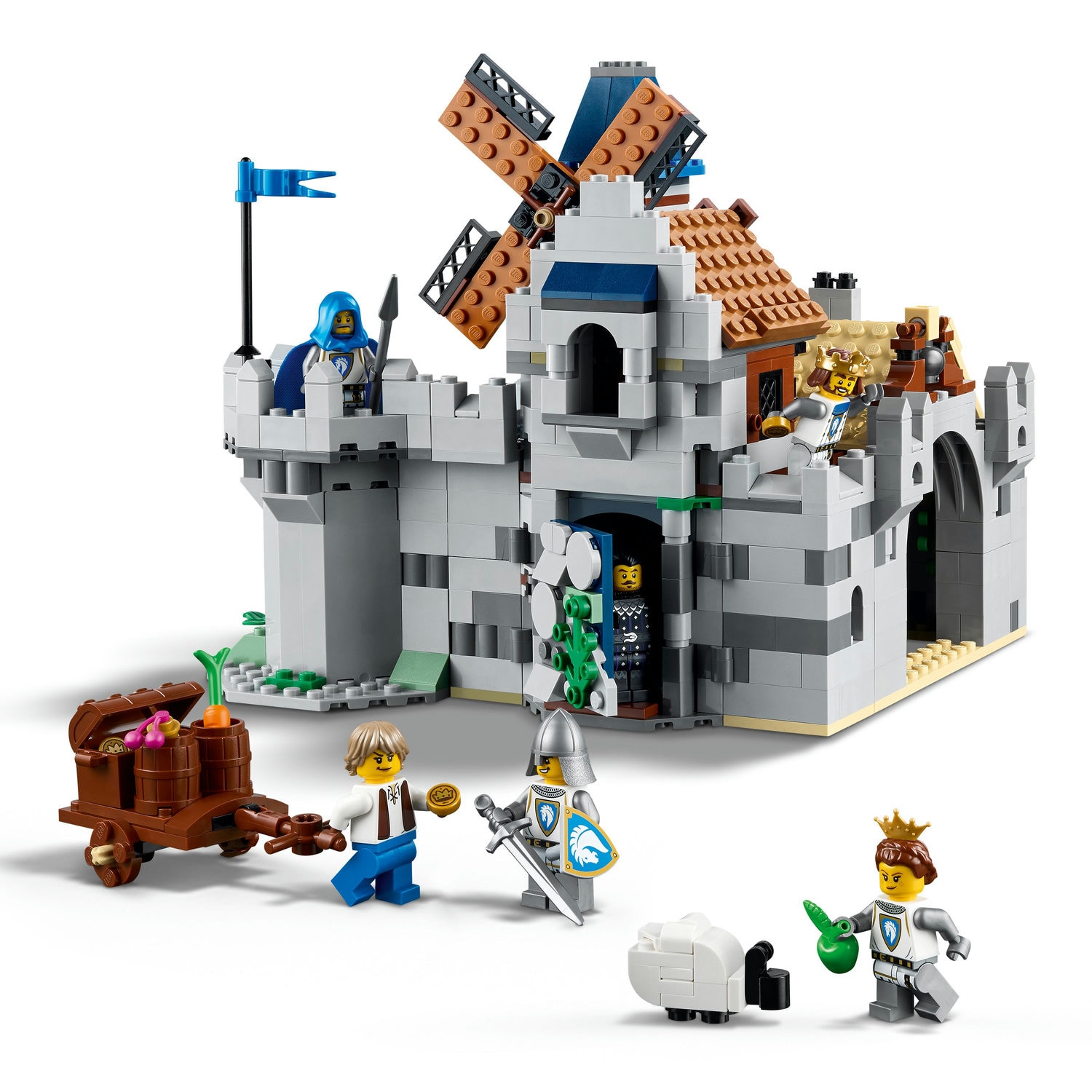 LEGO® Creator 3 in 1 - Castel medieval cu cai si cavaleri 31168