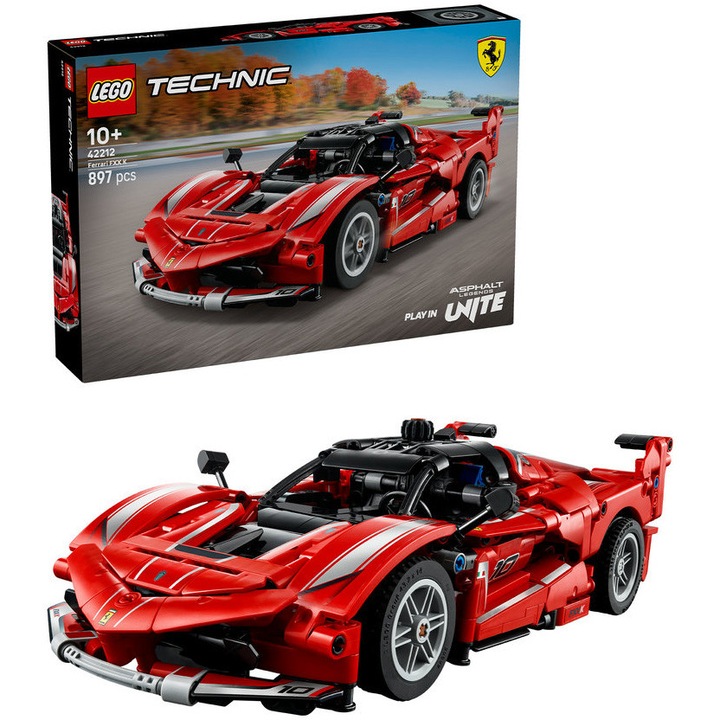 LEGO® Technic - Ferrari FXX K 42212, 897 darabos