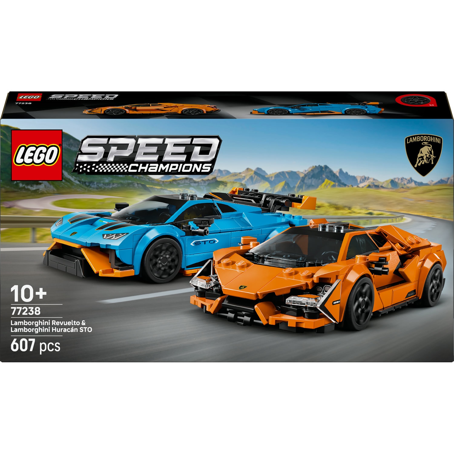 LEGO® Speed Champions - Lamborghini Revuelto si Huracán STO 77238