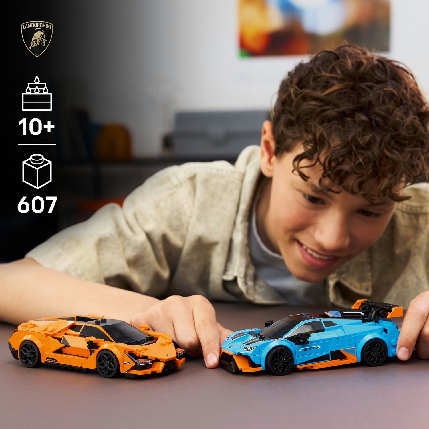 LEGO® Speed Champions - Lamborghini Revuelto si Huracán STO 77238