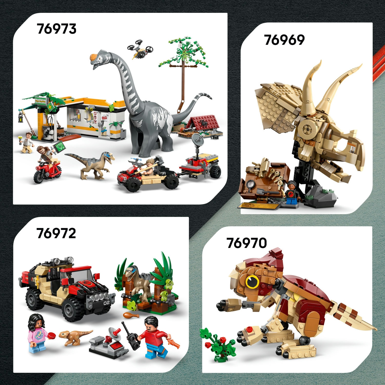 LEGO® Jurassic World - Misiune aeriana cu Spinosaurus si
