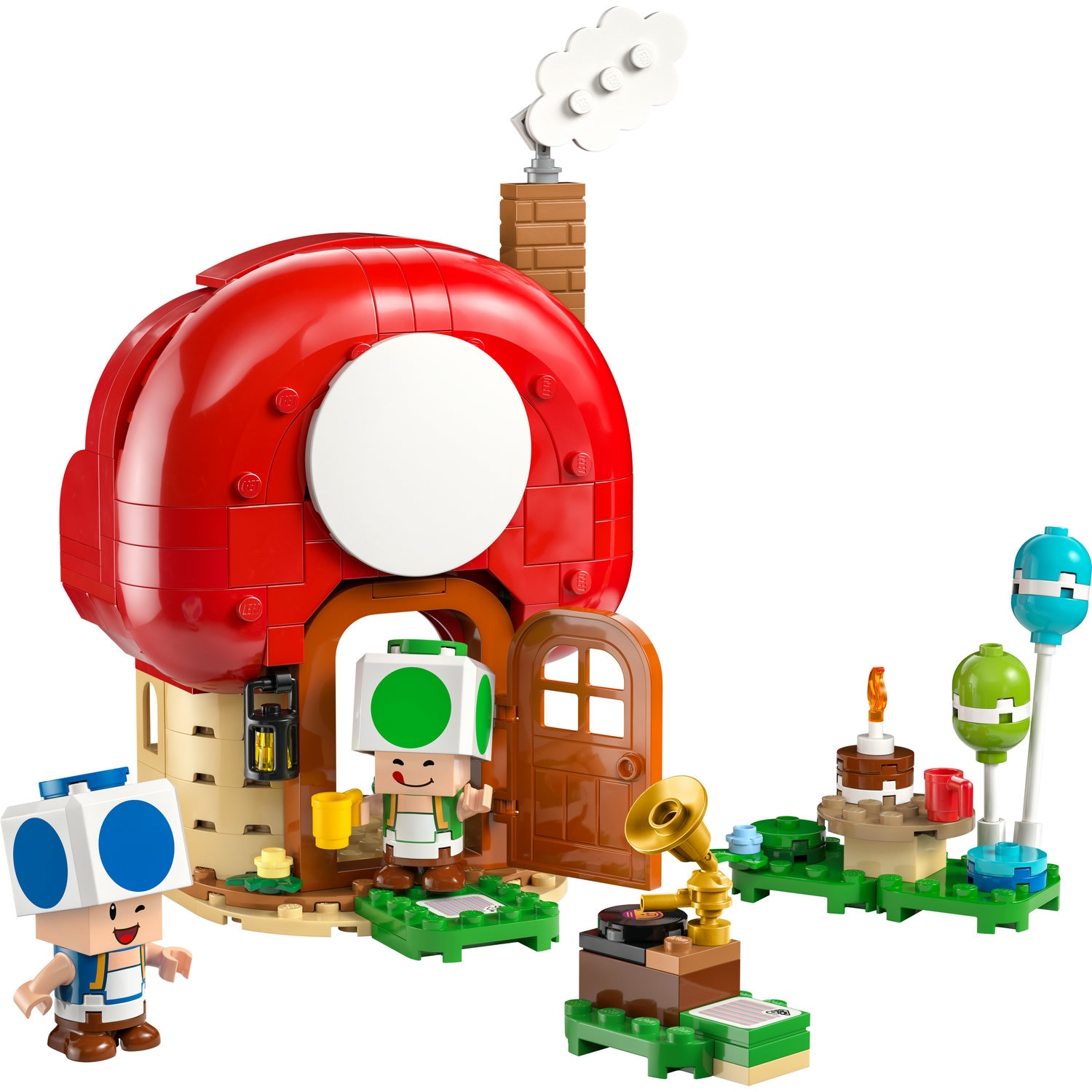 LEGO® Super Mario - Petrecere acasa la Toad 72041, 276 piese - eMAG.ro