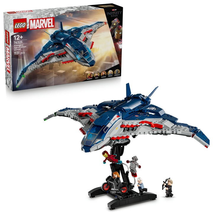LEGO® Marvel, Avengers: Age of Ultron Quinjet 76325, 1131 части