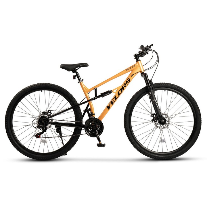 MTB Kerékpár - Összteleszkópos Velors Trail 2.9 V29271D 29", Narancssárga/Fekete