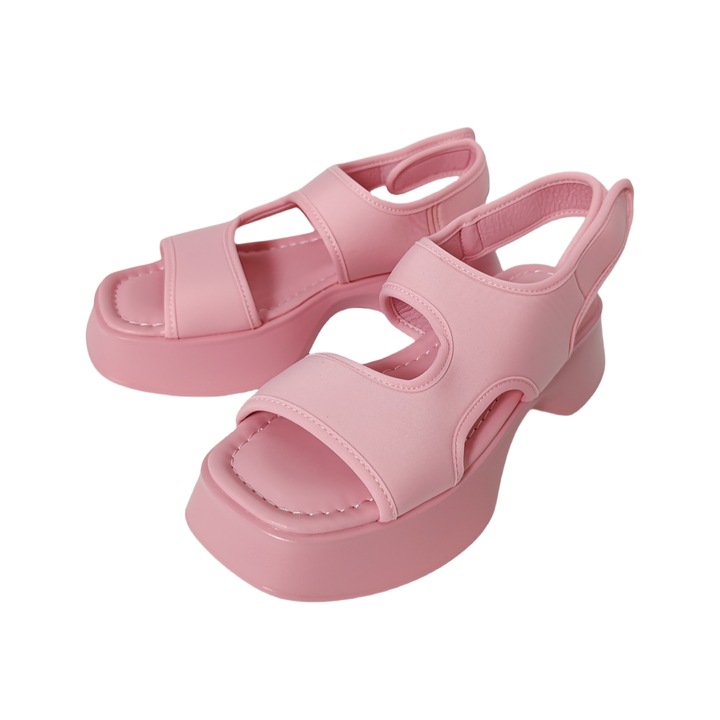 Sandale cu platforma 9779-6roz 118301, Roz