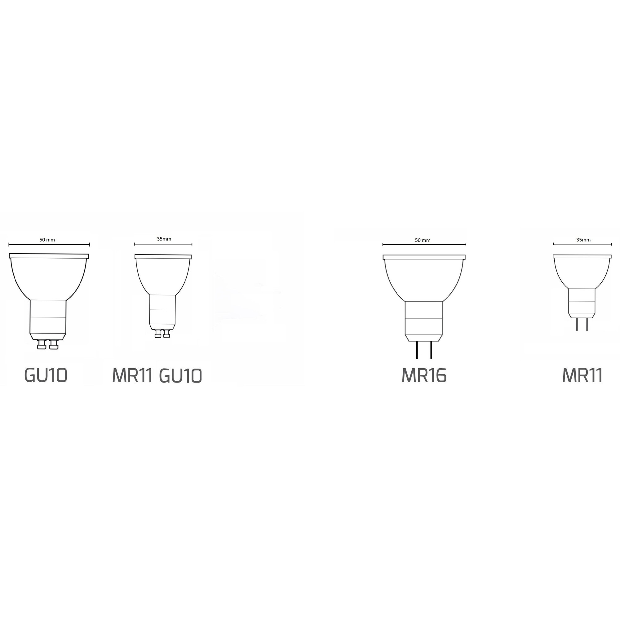 Bec LED MR11 BELLIGHT 3W 4000K, clasic, soclu GU5.3, culoare neutrala ...