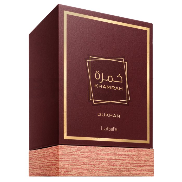 Set Apa de parfum Khamrah Dukhan, Lattafa, Unisex, 100ml, Breloc