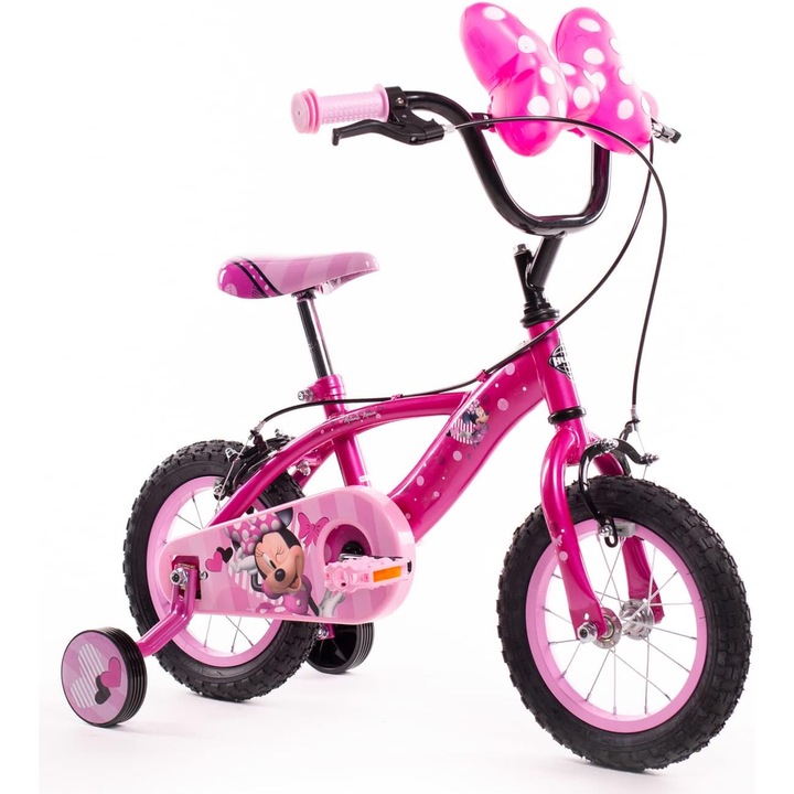 Bicicleta pentru copii Huffy Disney Minnie Mouse, roti 12" Roz