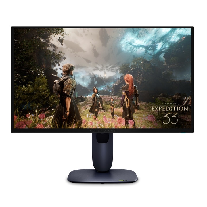 Játékos monitor QD-OLED Dell Alienware 26,7" AW2725Q, UHD 3840 x 2160, HDMI, DisplayPort, Pivot, 240 Hz, 0,03 ms Fekete
