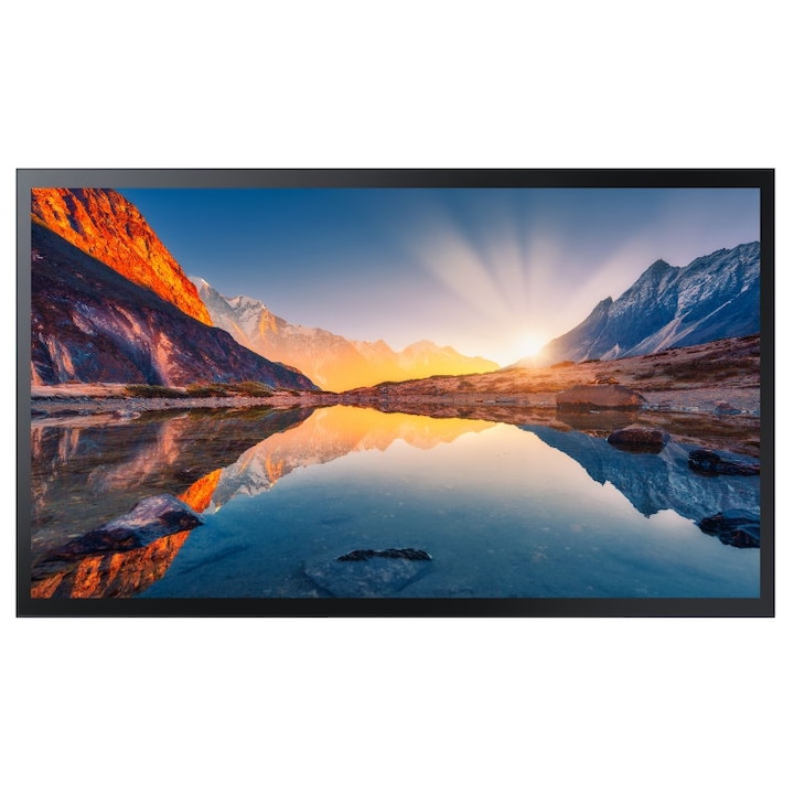 Professzionális kijelző VA LED Samsung 55" QM55B, Ultra HD 3840 x 2160, HDMI, DisplayPort, Érintőképernyő, Bluetooth Fekete