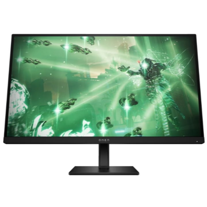HP OMEN 27" IPS LED gamer monitor, 27q, QHD (2560 x 1440), HDMI, DisplayPort, Pivot, 165 Hz, 1 ms (fekete)