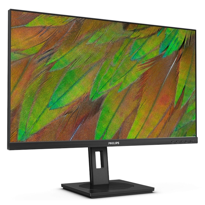 Monitor IPS LED Philips 27" 27B1N3800/00, UHD 3840 x 2160, HDMI, DisplayPort, hangszórók, Pivot fekete