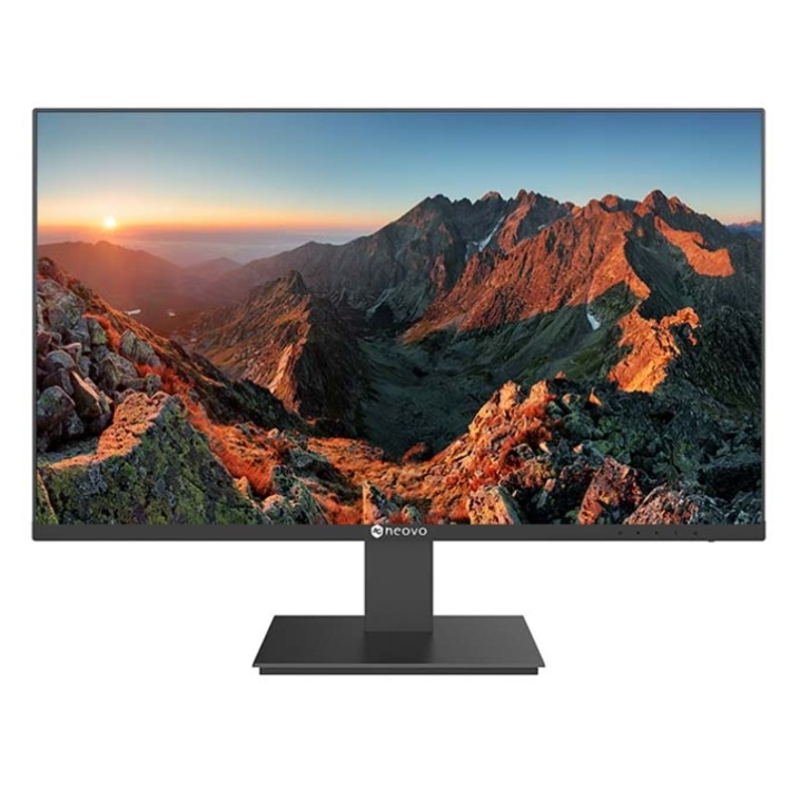 Monitor IPS LED AG Neovo 27" LA-2703, Full HD 1920 x 1080, VGA, HDMI, DisplayPort fekete