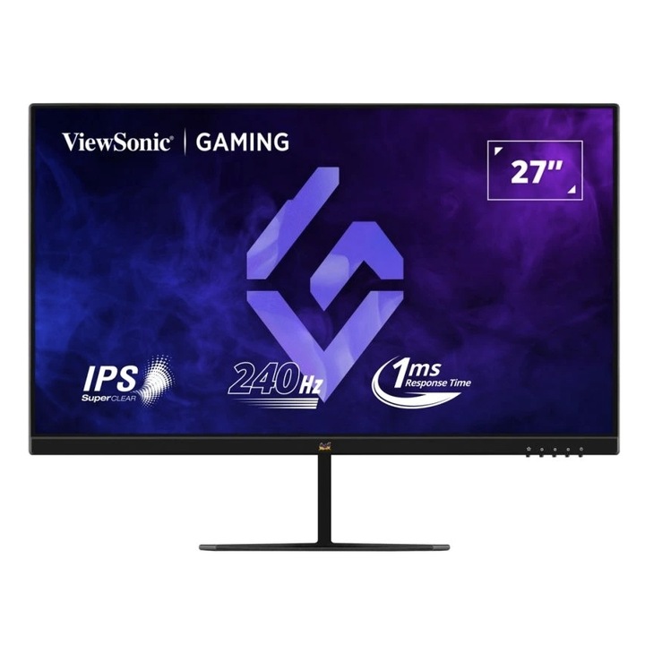 ViewSonic 27" VX2779A-HD-PRO gamer monitor, Full HD 1920 x 1080, HDMI, DisplayPort, 240 Hz, 1 ms, fekete