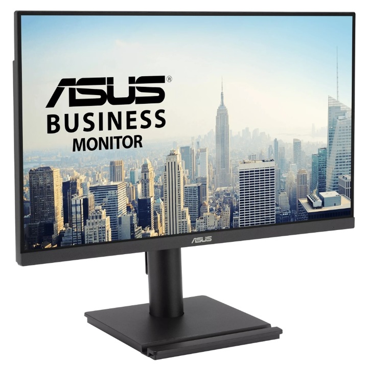 Monitor IPS LED ASUS 23.8" VA249QGS, Full HD 1920 x 1080, VGA, HDMI, DisplayPort, Boxe, Pivot, 120 Hz, 1 ms Negru